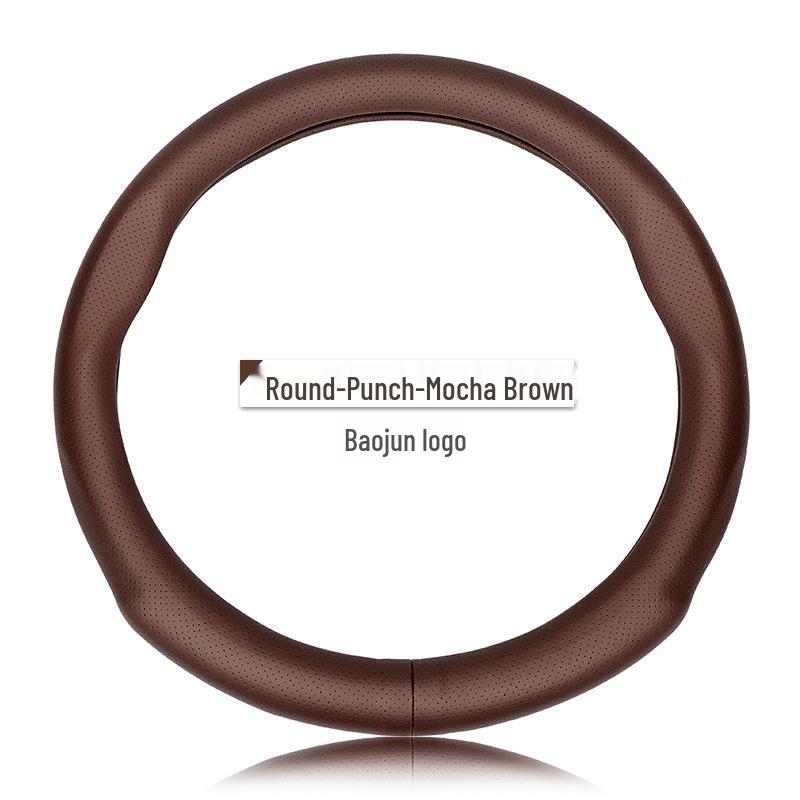 Genuine Leather Steering Wheel Cover for Great Wall WEY Mocha, VV6, VV5, VV7GT, Macchiato, Latte