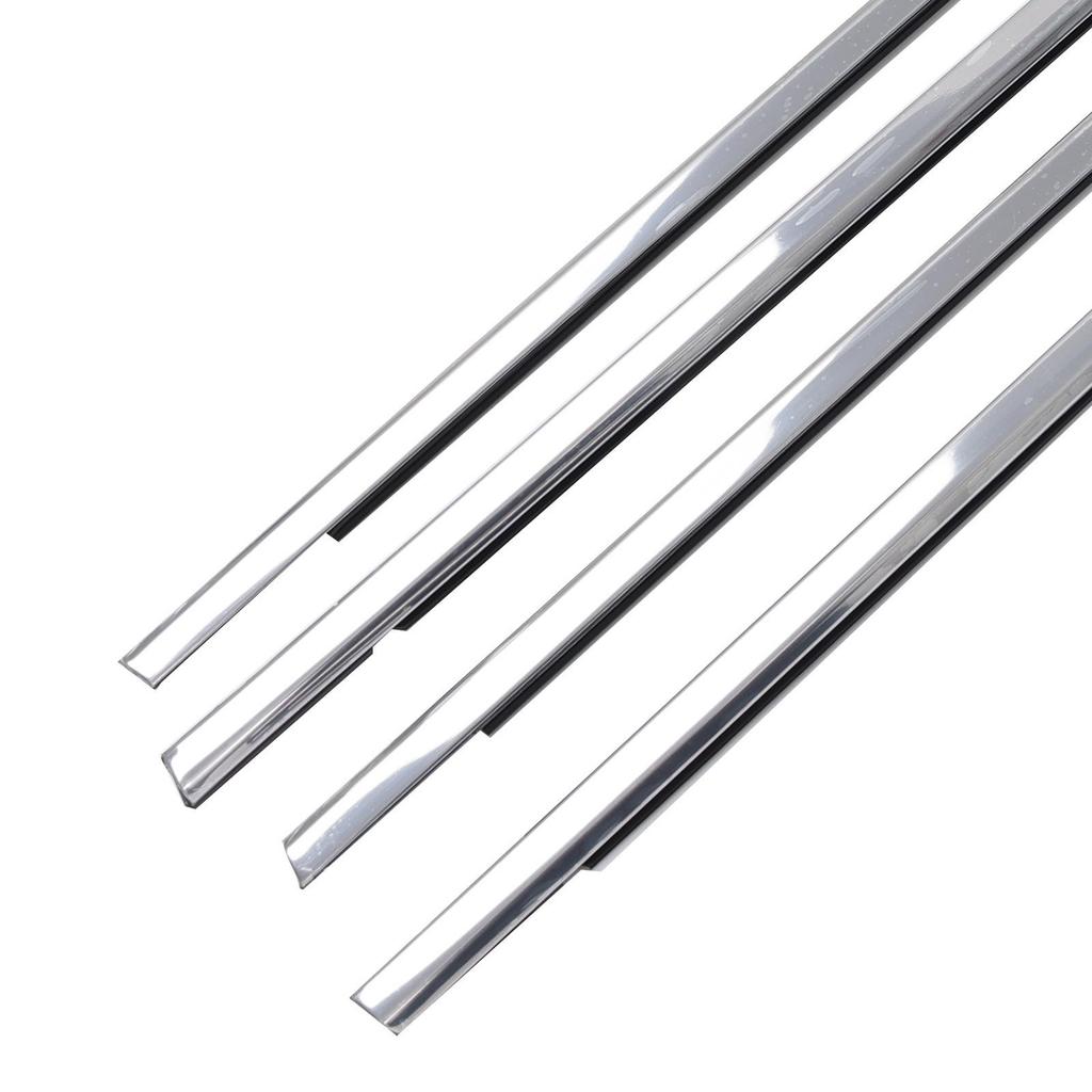 03-07 Accord 7th Gen Window Glass Outer Seal and Wiper Blade Rubber Strip Set