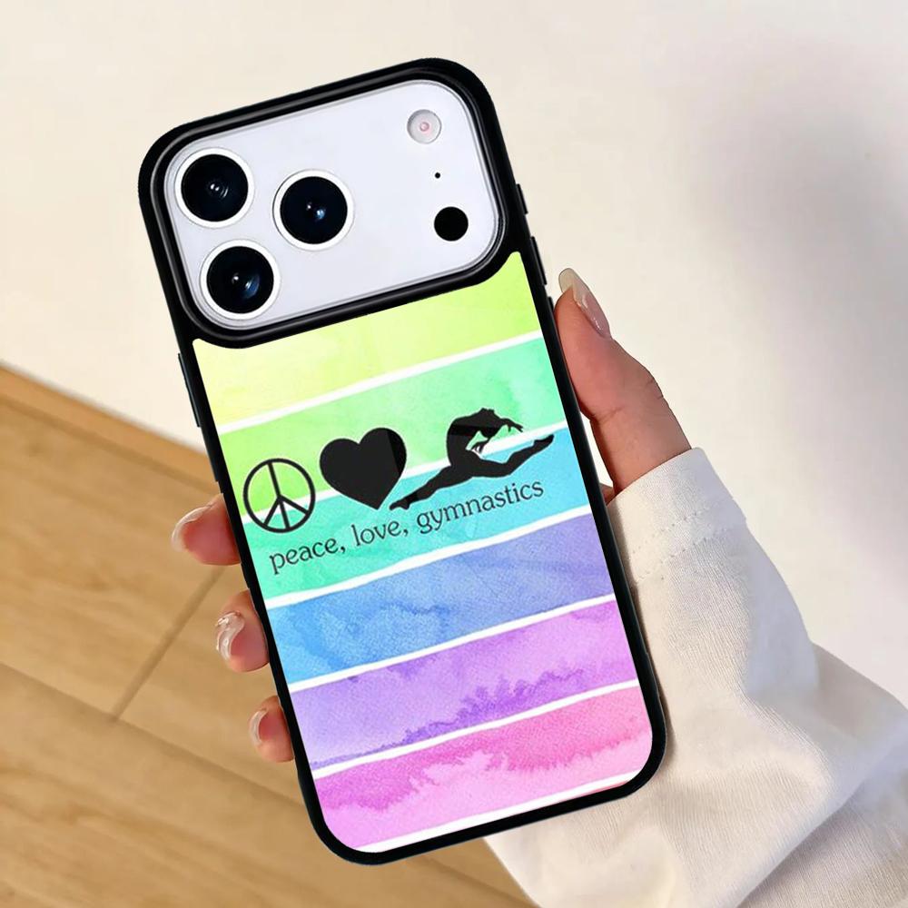Gymnastics Balance Beam Original Mobile Phone Case for IPhone 17 AIR 16pro Max 15 14 13 12 11 Bumper Cover