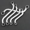 Chrome Vanadium Steel Tools Fluted End Design S-type Box Wrench 12-angle Contact Points Easy Access Tight Spaces