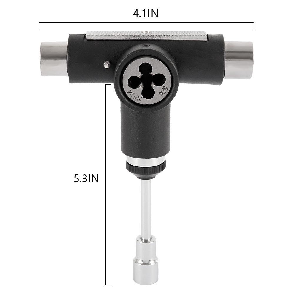 T-shape Multifunctional Skate Tool Skateboard Repair Tools Skateboard Tool Skateboards Wrench
