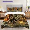 Lord Rings Comforter Set Threepiece Set 1 Duvet Cover 2 Pillowcase Without Core Bedding Set Christmas Birthday Gift Soft And Comfortable