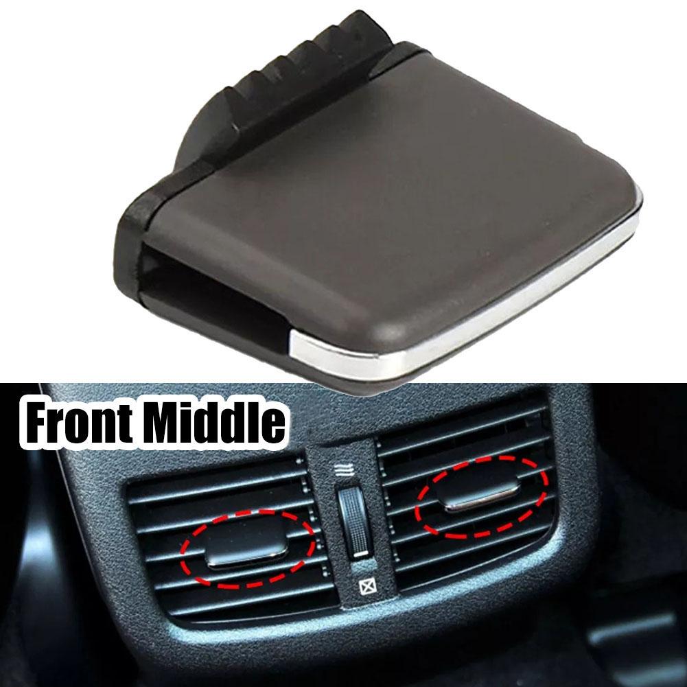 1pcs Car Front Middle A/C Air Vent Outlet Tab Clip Repair For Lexus ES350 2009-2012 Parts Accessories Black