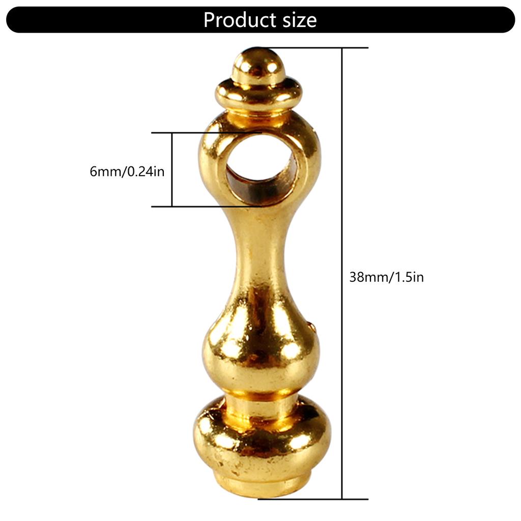 Set of 8 Multipurpose Metal Furniture Connectors Spindles Convenient for Glass Railing and Cabinet Post Bolts Use