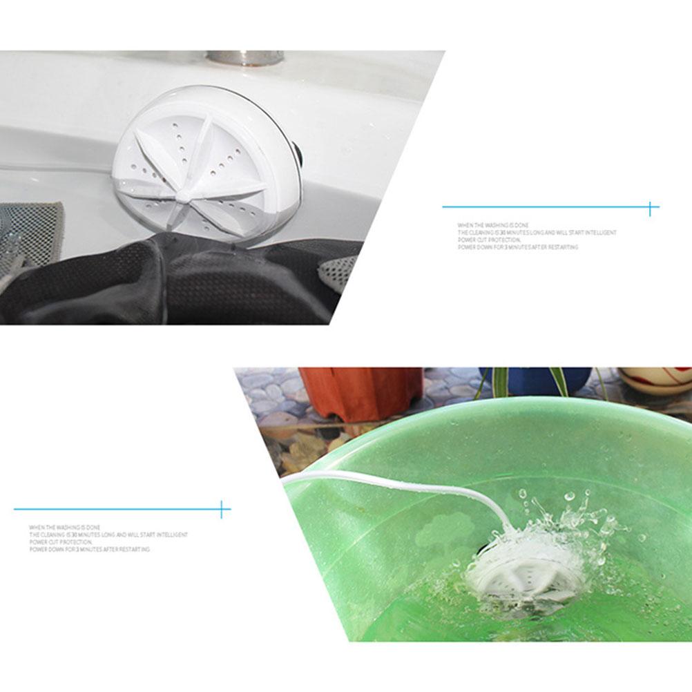 Portable Mini Ultrasonic Turbo Washer for Travel