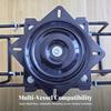 Swivel Seat Bracket with Adjustment Rods Heavy-Duty Mount 360-Degree