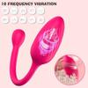 Vibrierendes Ei mit Fernbedienung und eingebautem Kegel-Ball-Höschen-Vibrator