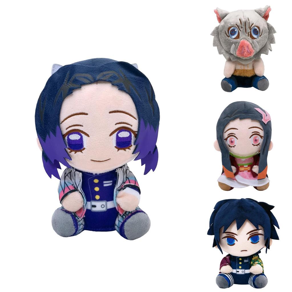 Demon Slayer Blade pluche pop, cartoon, kawaii anime Tanjiro, zacht en veilig voor kinderen, geweldig cadeau.