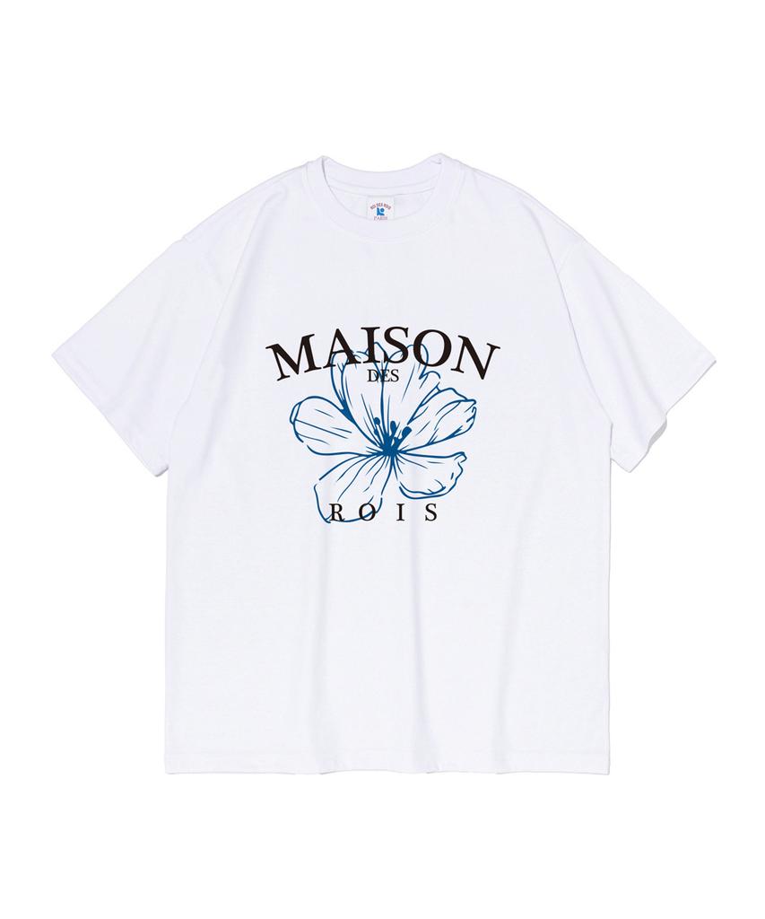 ROIDESROIS Maison Flower Short Sleeve T-Shirt (White)