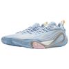Li Ning Wade DLO 1 Comfortable Lightweight Sports Synthetic Leather Breathable Rebound Low Top Basketball Shoes Men Sneaker Ice-River-Blue ABPV009-9