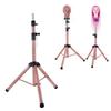 FRCOLOR Wig Stand, Tripod Type, Mannequin Head Holder, Adjustable Aluminum Alloy with Stable Non-Slip Base for Hairstyling Practice, Hairdressers