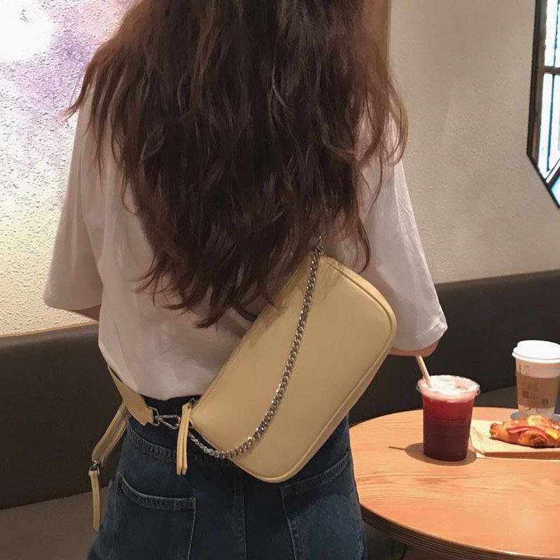3-in-1 Baguette Bag Fashionable Underarm Bag Women's New Chain Crossbody Small Bag Versatile
