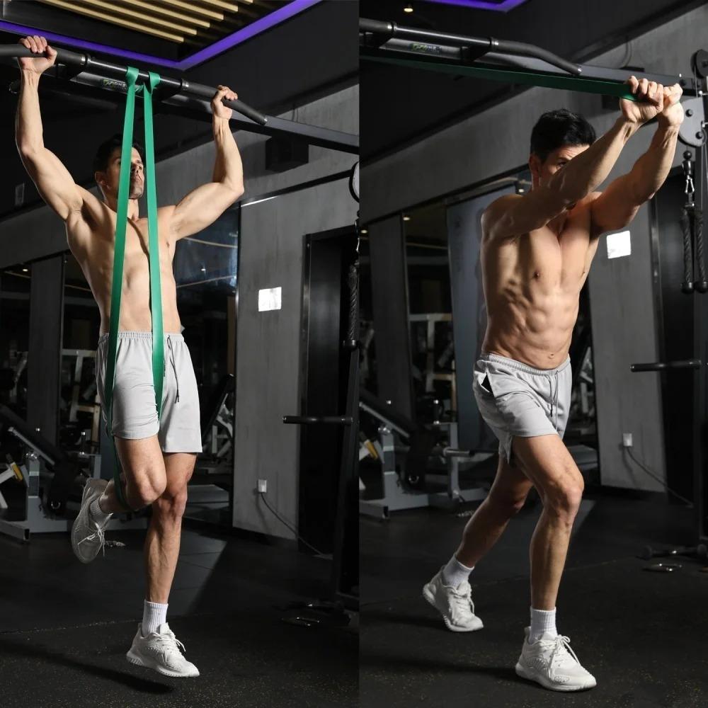 Nieuwe TPE Fitness Elastische Band 5-85 lbs Elastische Yoga Spanning Band Weerstandsbanden Sportschool