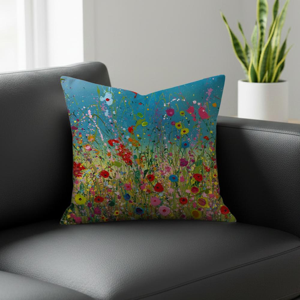 Y-Yvonne Coomber Cushion Cover Natural Linen Pillowcase Set, All-In-One Decor For Sofa, Bedroom & Chair