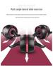 Silent Auto-Rebound Ab Wheel: Beginner Home Ab Muscle Trainer