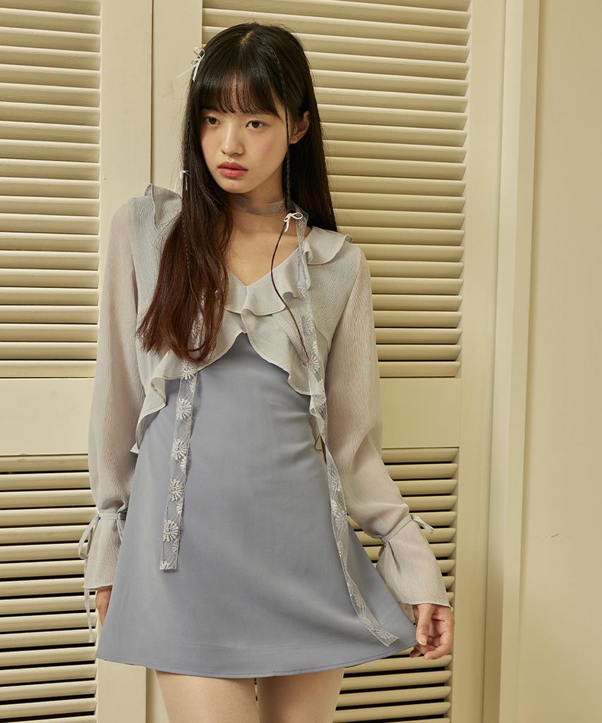Itove Seoul Frill Mini Dress