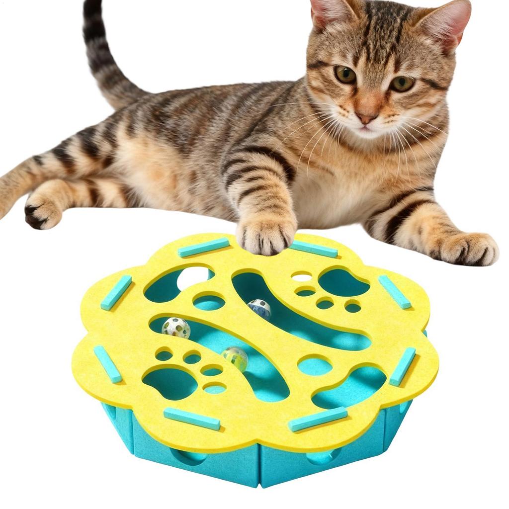 Katzenspielzeug Puzzle Mentales Stimulationsspiel Katzenbeschäftigungsspielzeug Zum Spielen Training Zahnen Langeweile Welpe Kleine Mittlere Große Rasse