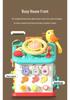 Kids' Six-Sided Activity Center: Early Learning Shape Recognition & Multi-Functional Game Box