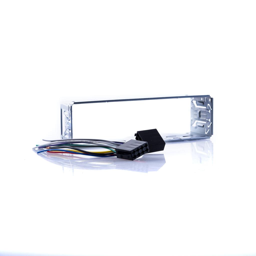 Radio Samochodowe 1 Din Z Bluetooth, Usb I Szybkim Ładowaniem - Blue