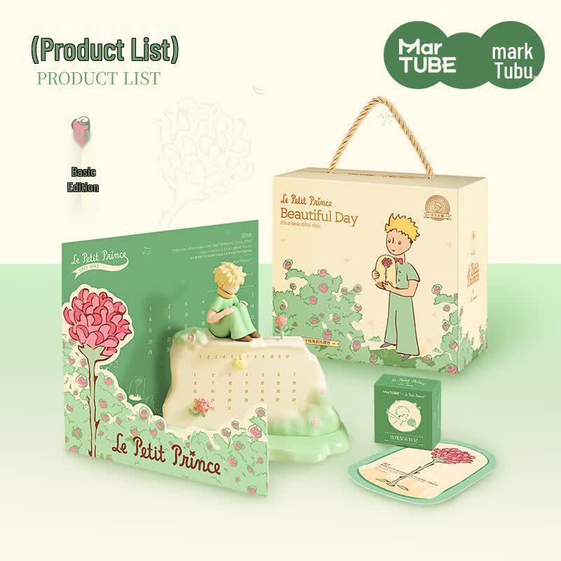 Maketubu The Little Prince Perpetual Calendar Desktop Ornament