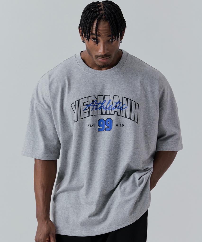 Beleumaneopaeleol 99 Logo Oversized Short Sleeve T-Shirt 4 Colors