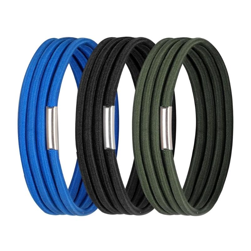 3 шт. Эффективные резиновые фиксаторы для мусорных мешков, эластичные растягивающиеся резинки для мусорных контейнеров в помещении и на улице, эффективные резинки 1