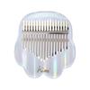 Kimi Karinba 17-Key Thumb Piano Kalimba Transparent Acrylic Case Cat Claw High-Performance Protective