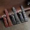 Bamboo Pattern First Layer Leather Watch Strap Is Suitable for Wanguo IW Little Prince Pilot Series 20mm21mm22mm