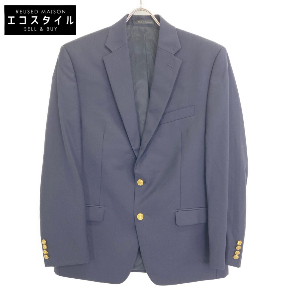 

LAUREN RALPH LAUREN Navy Gold Button Bra Jacket 40R NavyUsed