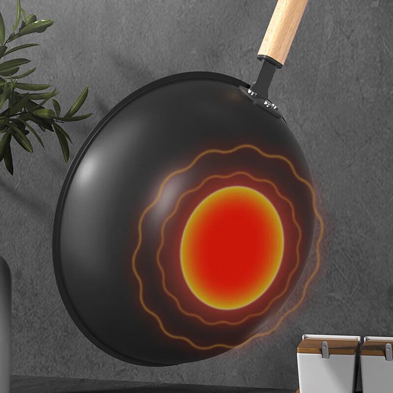 KOBACH KGS-C32A 32cm Refined Iron Wok