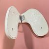 Portable Foldable U-Shaped PU Leather Nail Art Hand Rest with Butterfly Slope Design