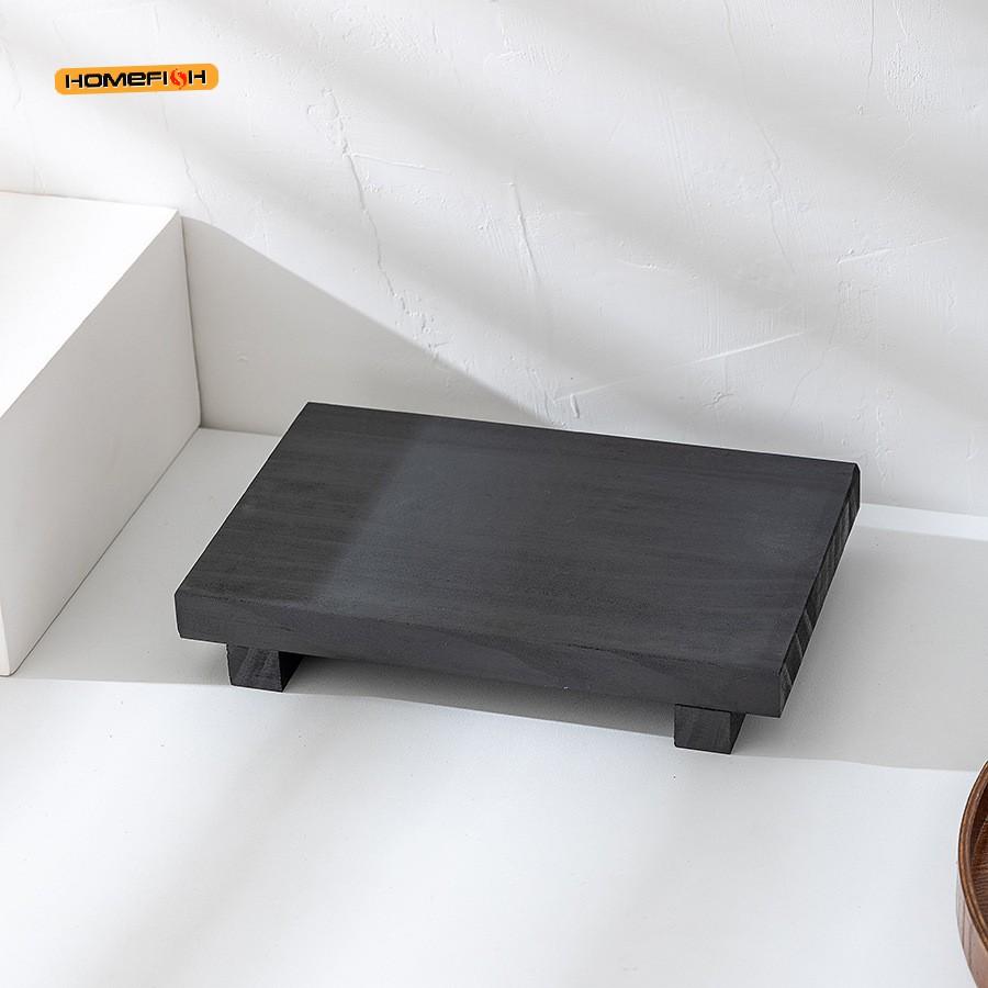 Wooden Square Tray Wooden Bathroom Tray Wooden Storage Board Decorative Storage Wooden Frame Wooden Board