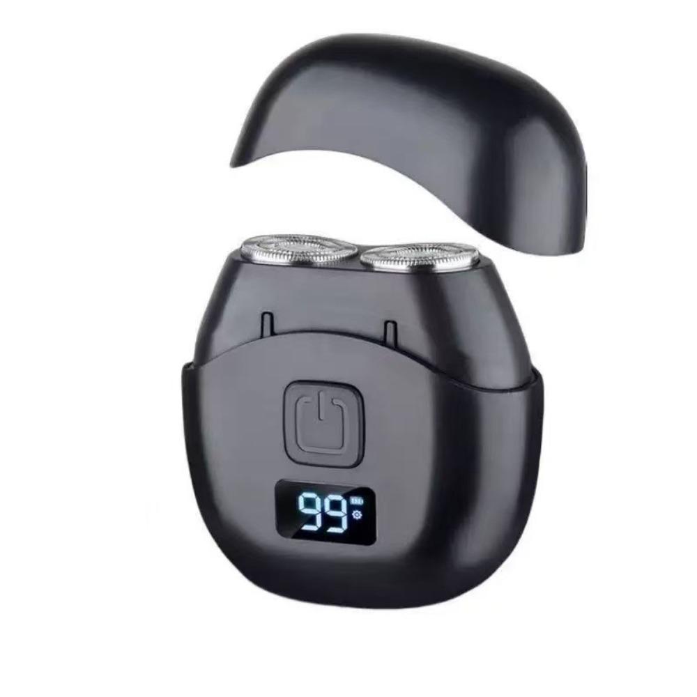 Waterproof Electric Shaver Digital Display Rechargeable Razor Travel Pocket Razor  Business Trip