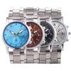 Fashion Mens Stainless Steel Watches Luxury Quartz Wristwatch Clock Men Business Casual Watch Relogio Masculino Steel Watch