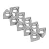 10Pcs Carbide Turning Inserts Indexable Coated for Wood Milling CNC Lathe Tools RWNMU040308ERR