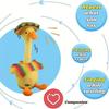 Cute Repeating Talking Duck Children'S Plush Toy Fun Gift Twisting Imitation Talking Dancing Music Recording Toy Educational