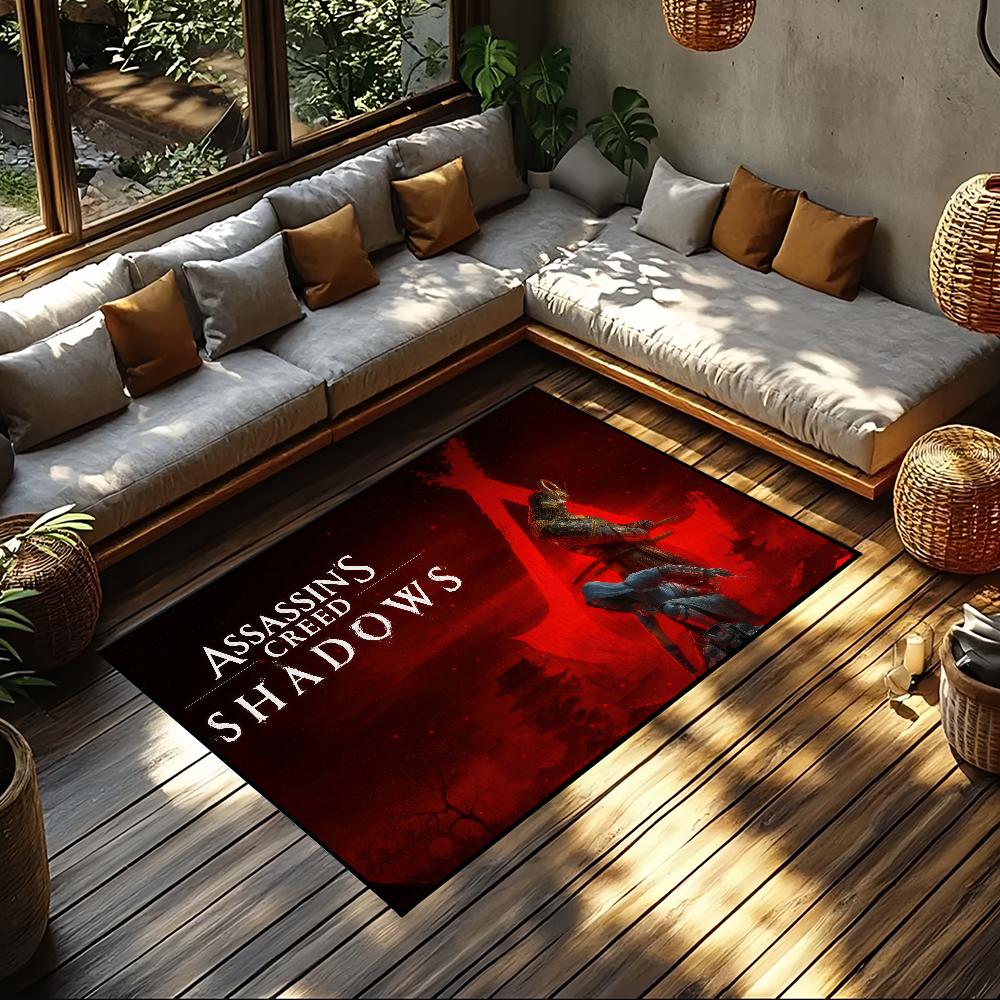 Game A-Assassin-s Creed Shadowss Small Carpet Bedside Kitchen Bath Living Home House Bedroom Floor Mat Doormat Rug Decoration