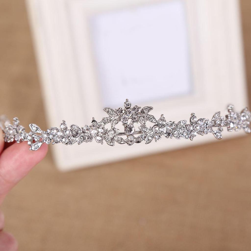 Princess Tiara Bridal Headband Wedding Tiaras And Crowns Headgear Crown Wedding Simple N1O2