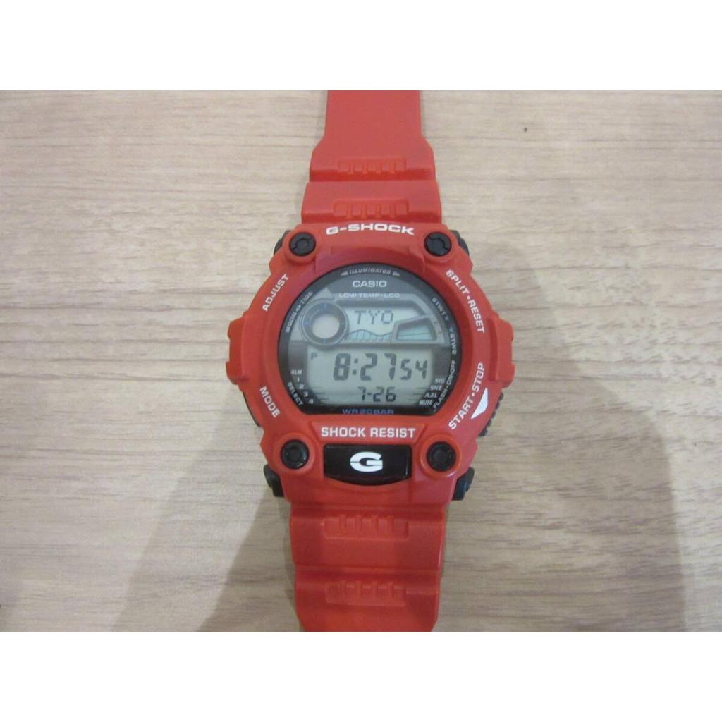 Used A42 [CASIO G-SHOCK Watch G-7900A Red] Free shipping