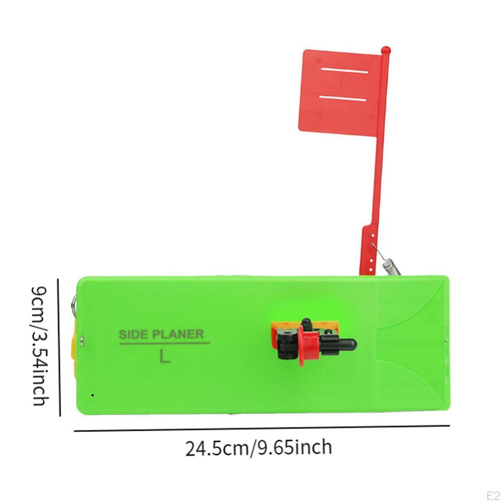 Fishing Planer Board Accessory Side Snap Release Clip for Offshore