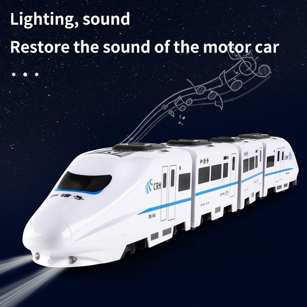 Electronic Components Simulation Harmony Rail-car High-speed Railway Train Toys  Educational Toy