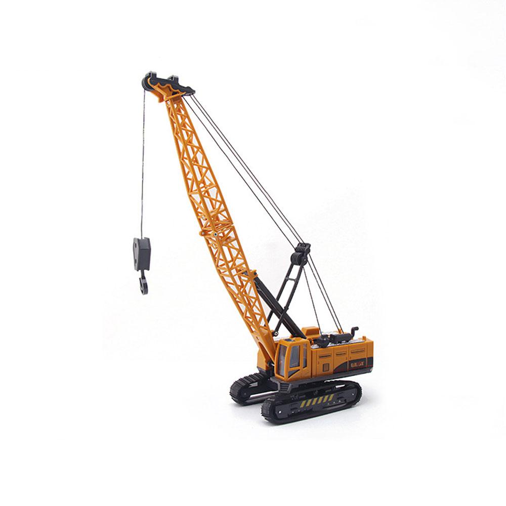 1:55 Simulation Engineering Vehicle Toy Excavator Demolition Machine Grab Stone Machine Grab Wood Crane Model Car Toys