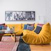 Caterpillar Casual Recliner Sofa Chair for Living Room and Balcony