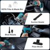 2-in-1 Multi Functional Mini Handheld Car Vacuum Cleaner Cordless Portable Auto Vacuum Home Sofa Cleaning Power Tool