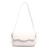 retro women's bags, new textured shoulder bags, solid color fashion shoulder bags, premium versatile underarm bags