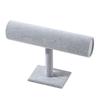 Velvet T-Type Bracelet Watch Jewelry Display Stand Headband Hairpin Headdress Organizer Storage Holder Jewelry Storage