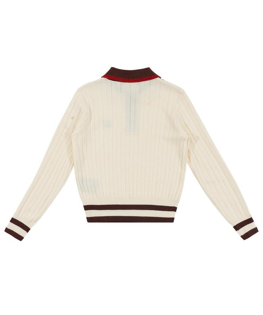 OUT OF TRUNK Oot Collar Knit