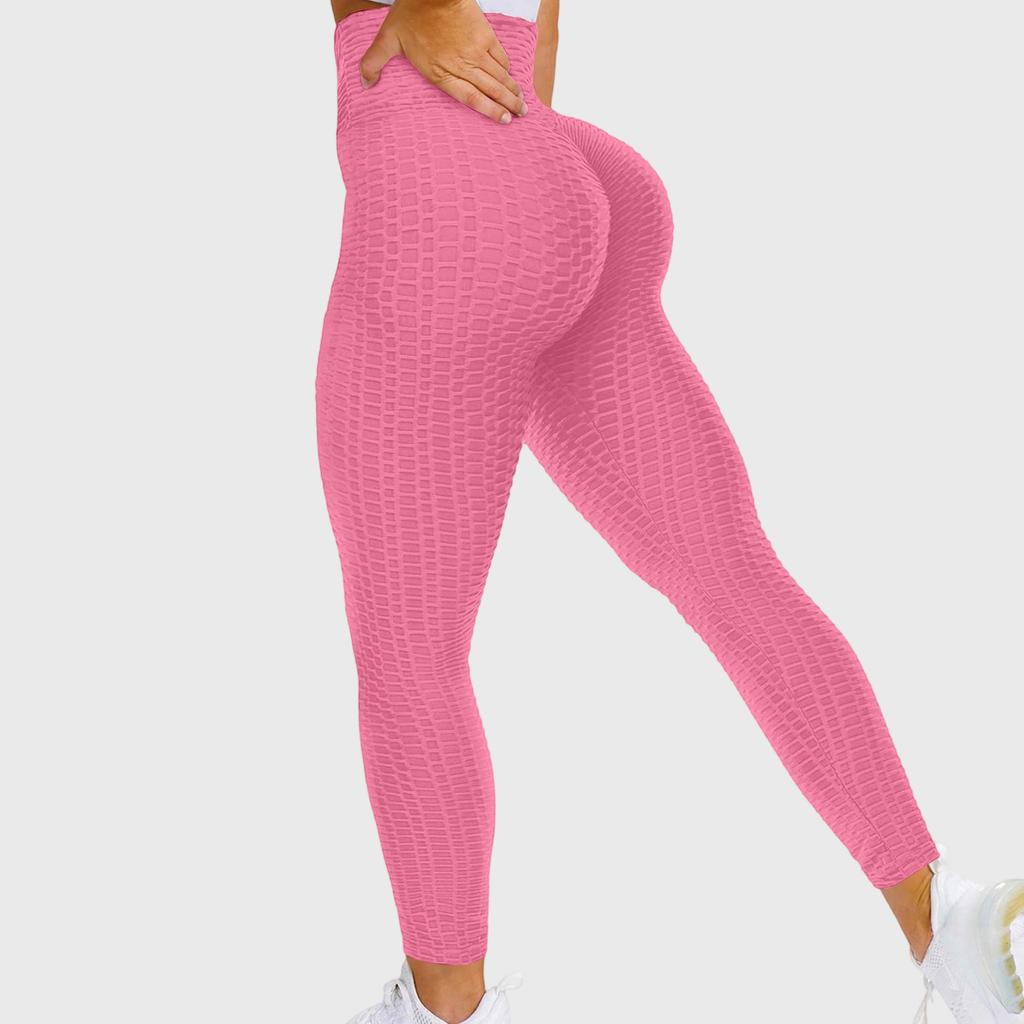 Women's High Waist Yoga Butt Pants Compression Quick Dry Gym Leggings
