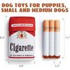 Giocattoli Interattivi Divertenti per Cani Peluche Design Creativo a Sigaretta Giocattolo Ridacchiante da Masticare per Cani Il Regalo Perfetto per Animali Domestici per Giochi Cane Giocattolo