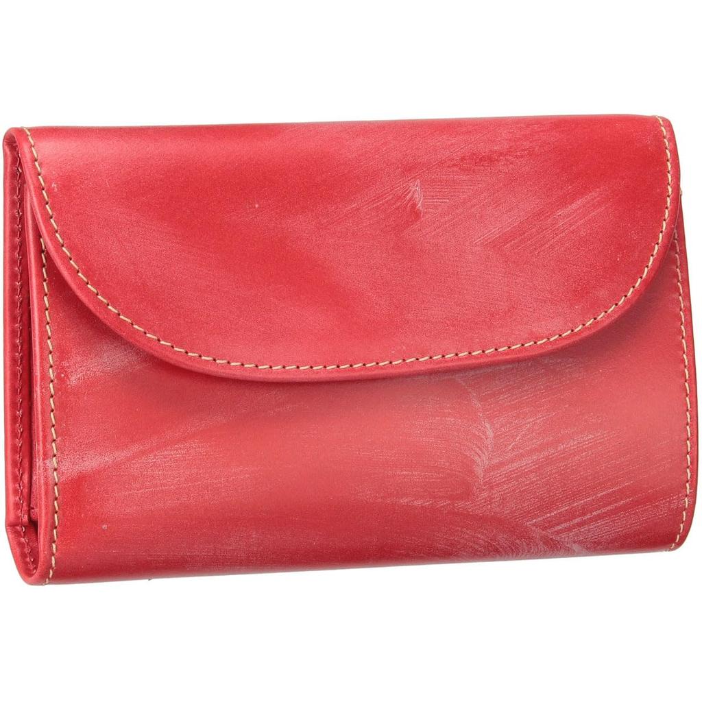 Carteira Masculina Tricolor Whitehouse Cox S7660 em Couro Vermelho,